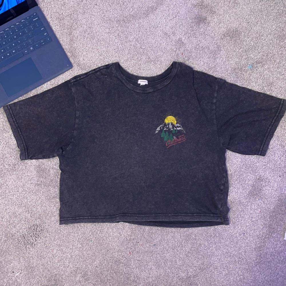 Garage Great Outdoors Grey Tshirt